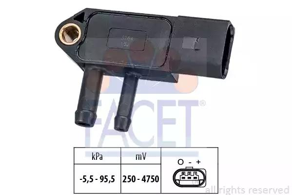 103264 Facet Датчик вакуумного усилителя тормозов для Seat Toledo
