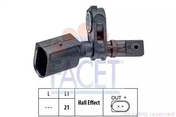 210011 Facet Датчик ABS