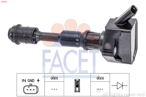 96537 Facet Катушка зажигания