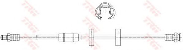 PHB327 TRW Тормозной шланг