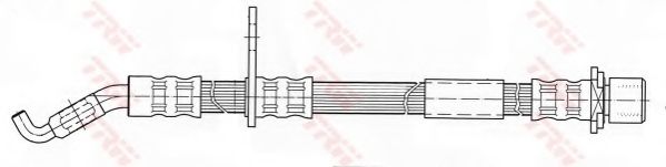 PHD433 TRW Тормозной шланг