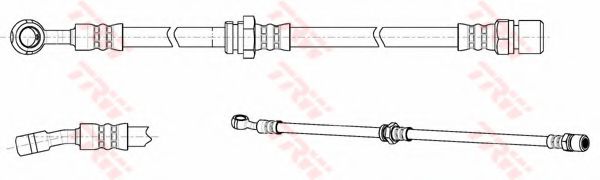 PHD992 TRW Тормозной шланг