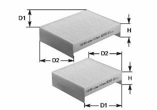 NC2192CA Clean Filters Фільтр салону