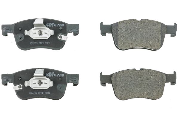 bpfd7001 Aisin Тормозные колодки