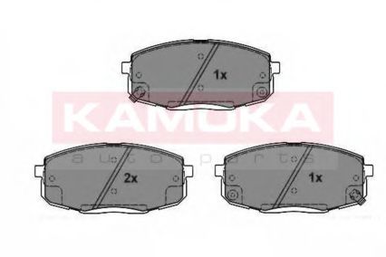 JQ101202 Kamoka Гальмівні колодки