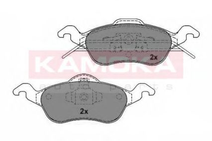 JQ101636 Kamoka Тормозные колодки для Ford Focus