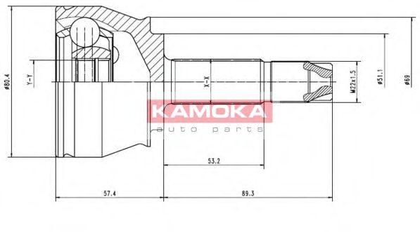 7136 Kamoka ШРУС