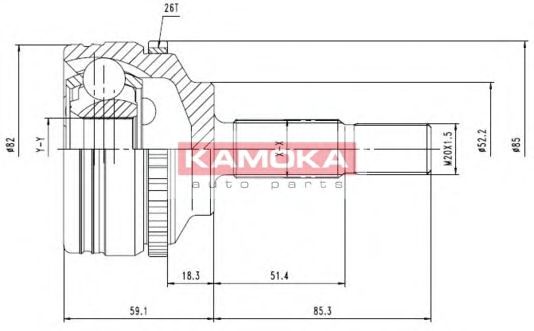 7140 Kamoka Граната