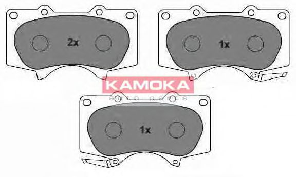 JQ101111 Kamoka Гальмівні колодки