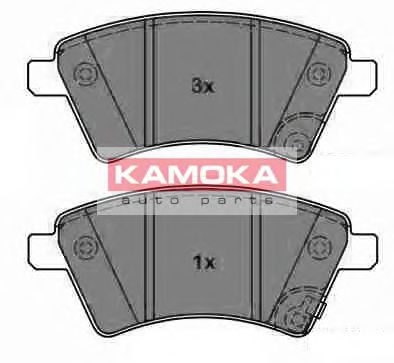 JQ1013750 Kamoka Гальмівні колодки