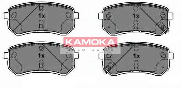 JQ1013804 Kamoka Гальмівні колодки