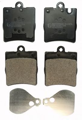 B110876 Denckermann Тормозные колодки
