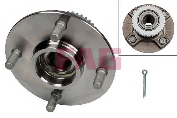 713 6134 40 FAG Ступица колеса для Nissan Primera