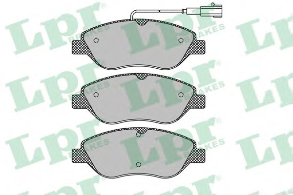 05P1267 LPR Гальмівні колодки