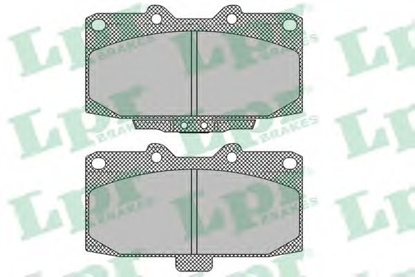 05P1453 LPR Тормозные колодки для Subaru Impreza
