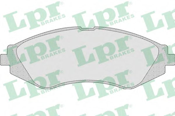 05P710 LPR Тормозные колодки