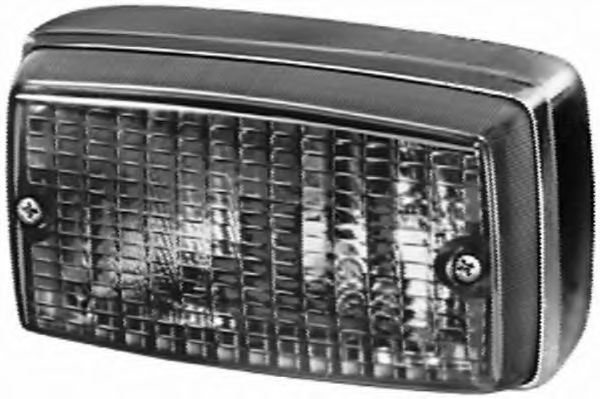 2NE 002 589-047 Behr Hella Задня протитуманна фара для Mercedes G-modell