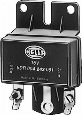 5DR 004 243-051 Behr Hella Реле регулятора генератора