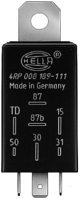 4RP 008 189-111 Behr Hella Реле паливного насоса