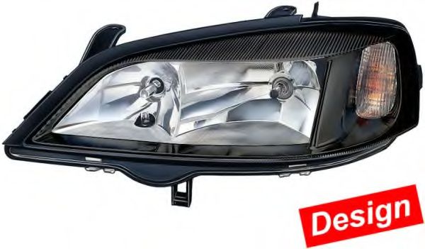1EG 007 640-391 Behr Hella Основна фара для Opel Astra