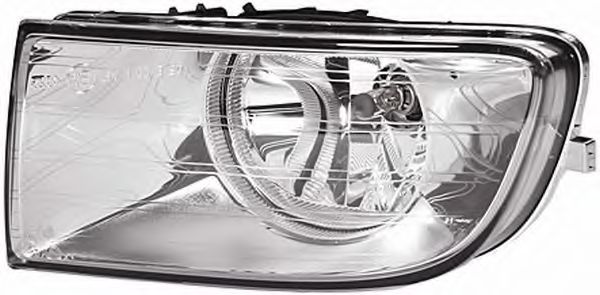 1N0 354 017-041 Behr Hella Передняя противотуманная фара для Skoda Octavia