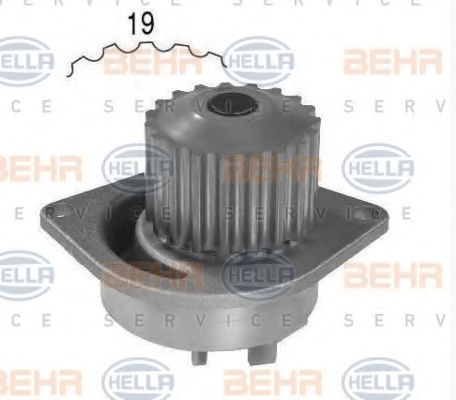 8MP 376 800-474 Behr Hella Помпа