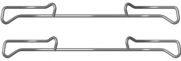 8DZ 355 201-371 Behr Hella Комплектующие тормозного суппорта