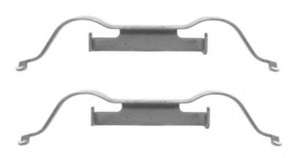 8DZ 355 201-441 Behr Hella Комплектующие тормозного суппорта