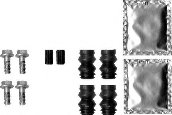 8DZ 355 201-571 Behr Hella Направляющая гильза скобы тормозного суппорта