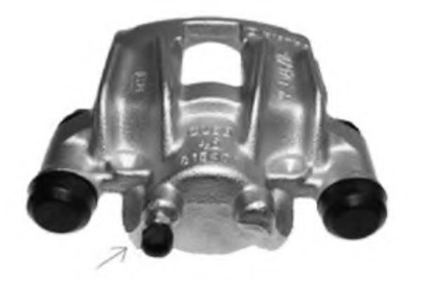 8AC 355 386-651 Behr Hella Тормозной суппорт