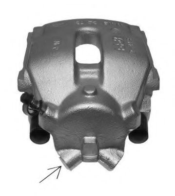 8AC 355 392-501 Behr Hella Гальмівний супорт