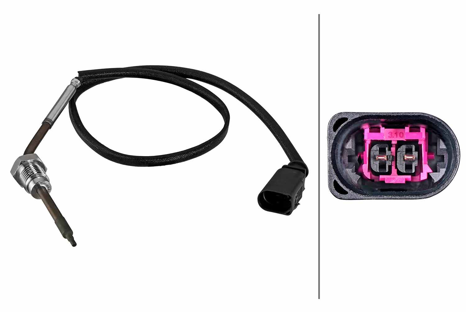 6pt010376741 Behr Hella Датчик температуры выхлопных газов
