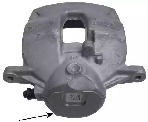 8AC 355 393-641 Behr Hella Гальмівний супорт для Mercedes C-Class
