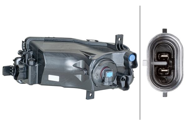1NG354843021 Behr Hella Передняя противотуманная фара для Volkswagen Caddy