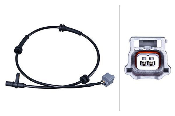 6pu358218321 Behr Hella Датчик ABS для Nissan Leaf