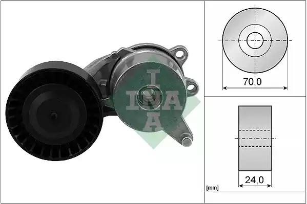 534055310 INA Натяжний ролик поліклинового ременя