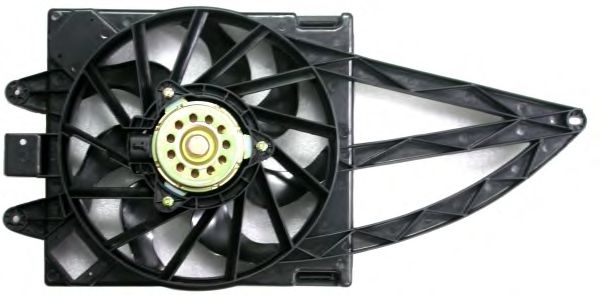 47541 NRF Вентилятор системи охолодження двигуна для Fiat Panda
