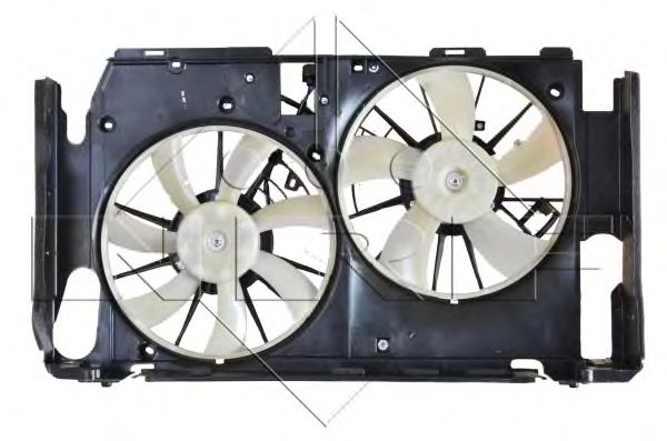 47583 NRF Вентилятор системи охолодження двигуна для Toyota RAV4