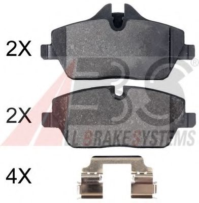 35016 A.B.S. Тормозные колодки для BMW i3