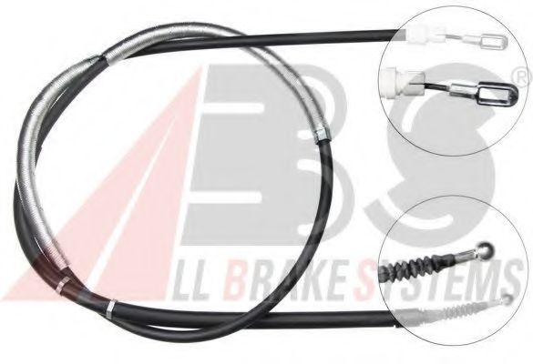 K10846 A.B.S. Трос ручного тормоза для Audi A4