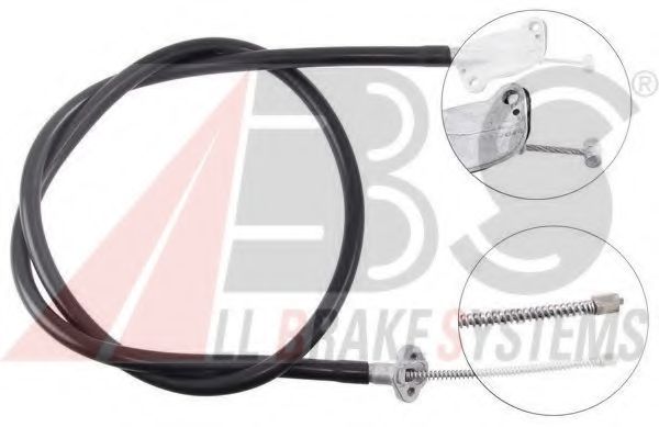 K13488 A.B.S. Трос ручного тормоза для Daihatsu Charade