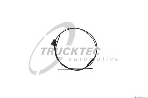 02.60.037 Trucktec Automotive Тросик замка капота для Mercedes S-Class