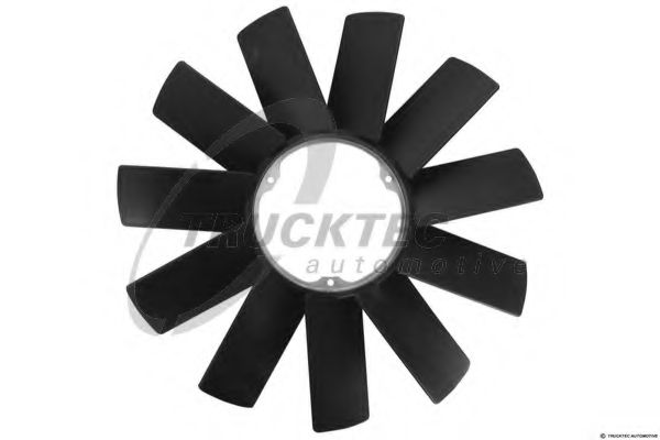 08.11.015 Trucktec Automotive Крыльчатка вентилятора системы охлаждения двигателя