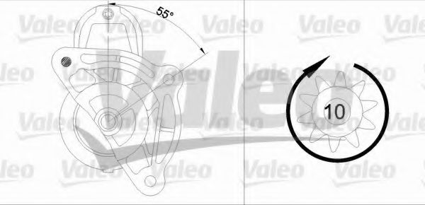 455687 Valeo Стартер