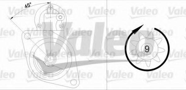 455888 Valeo Стартер