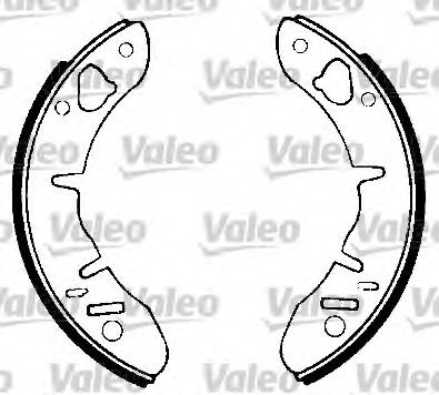 562047 Valeo Тормозные колодки