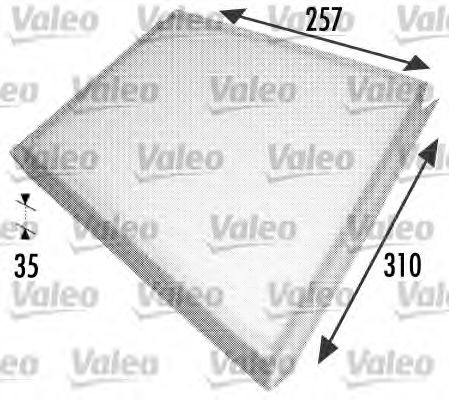 698702 Valeo Фильтр салона