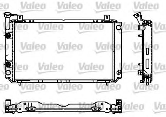 731661 Valeo Радіатор охолодження двигуна для Nissan Sunny