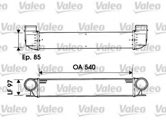 817877 Valeo Інтеркулер