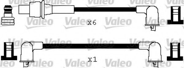 346426 Valeo Комплект проводов зажигания